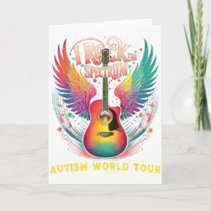 Carte Rockin Autism World Tour I Rock The Spectrum Educa