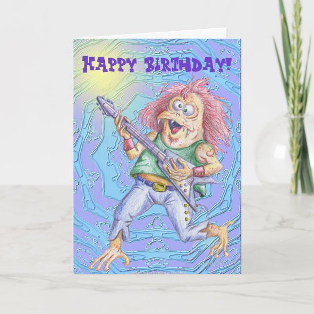 Carte Rockin toujours après tout ces années (Devant)