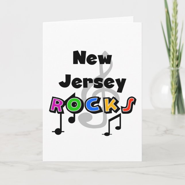 Carte Rocks du New Jersey (Devant)