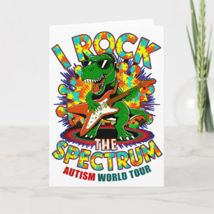 Carte Rockstar I Rock The Spectrum Tournée de sensibilis