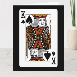 Carte Roi des pique