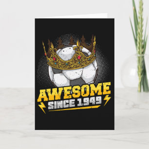 Carte Roi du football 73e anniversaire Couronne Incroyab