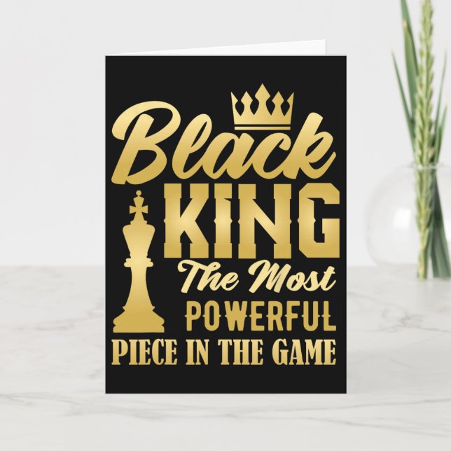 Carte Roi Noir Le Morceau Le Plus Puissant Dans Le Jeu D (Devant)