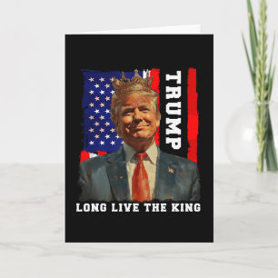Carte Roi Trump Président Vive le Roi Trump 