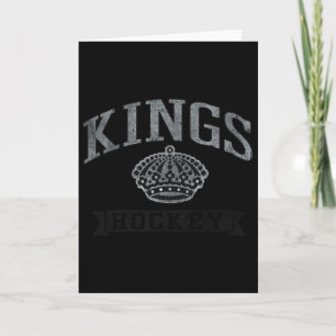 Carte Rois de Los Angeles Vintage Hockey Blanc Officiell