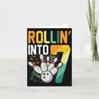 Rollin Into 7 Retro Bowling Annithday Party 7th Bi