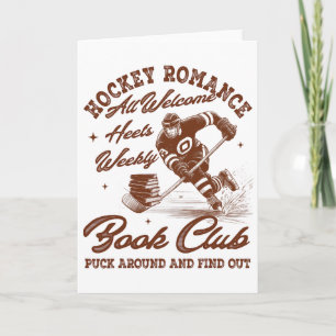 Carte Romance de hockey Smut Lecteur Club de livre Amour