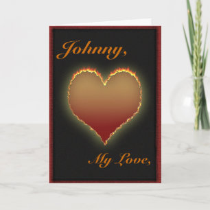 Carte Romance Heart Valentine's Day