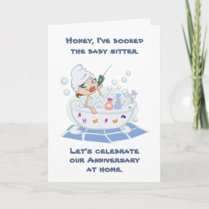 Carte Romantic Anniversary Card