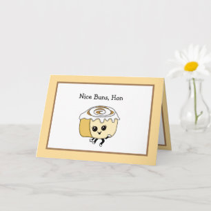 Carte romantique avec un jeu de mots sur la nourri