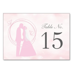 Carte Romantique Dreamtic Mariage Couple Table Car