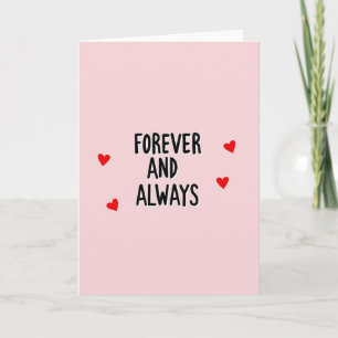 Carte Romantique Pour Toujours Toujours