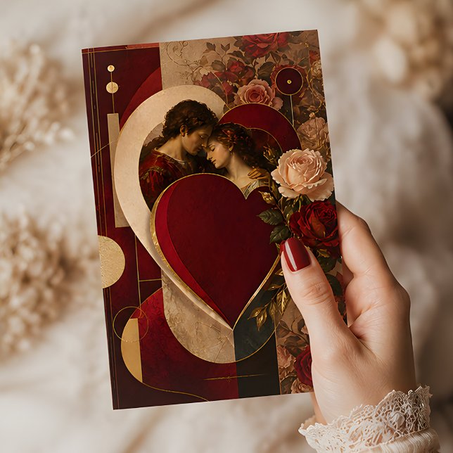 Carte Romantique "Tout Mon Amour" Rose (Créateur téléchargé)