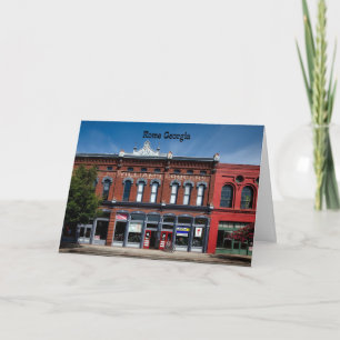 Carte Rome, Géorgie