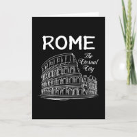 Rome Italie Ville Paysage Urbain Cadeau Drôle