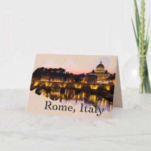 Carte Rome, Italy: The Romantic City at Night