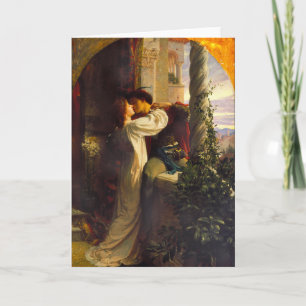 Carte Romeo et Juliet c. 1884 par Sir Frank Dicksee