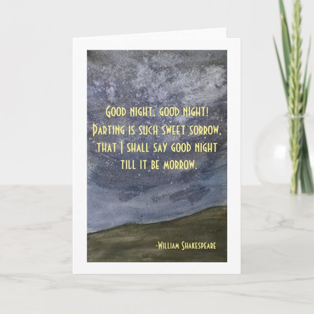 Carte Roméo et Juliette (Devant)