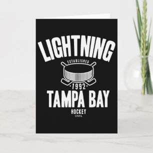 Carte Rondelle de hockey Tampa Y Lightning Bleue Officie