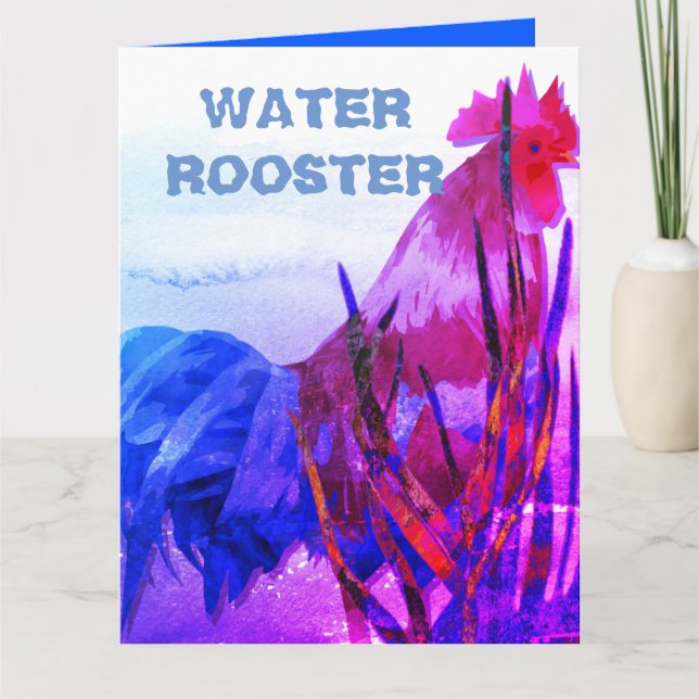 CARTE ROOSTER D'EAU (Devant)