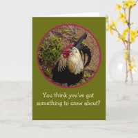 ROOSTER/VOUS PENSEZ QUE VOUS AVEZ QUELQUE CHOSE À