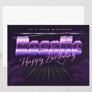 Carte Rosalie Nom Prénom Date de naissance