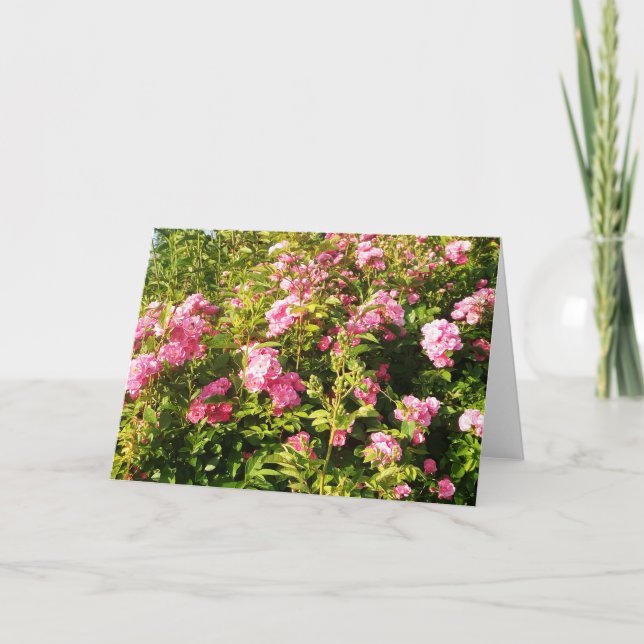 Carte Rosarium en fleurs (Devant)