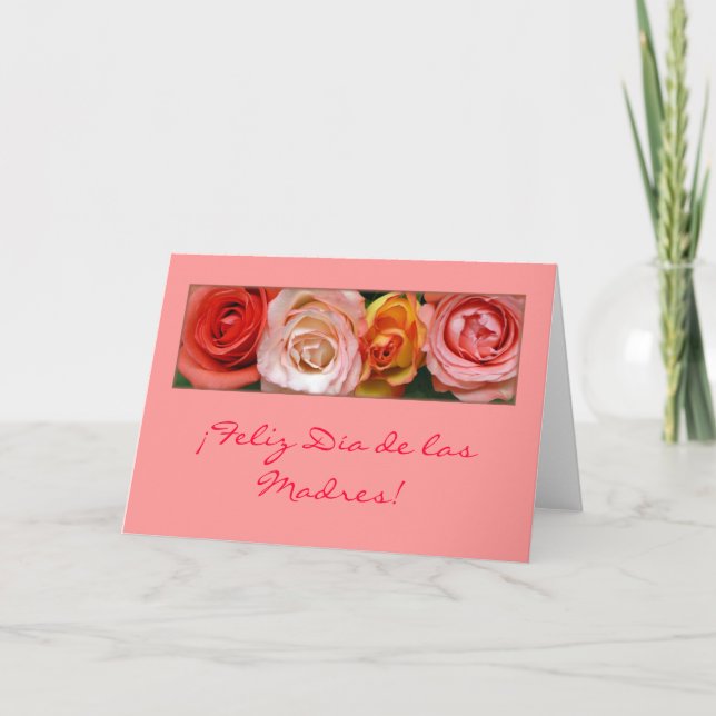 Carte "Rosas #1 " (Devant)