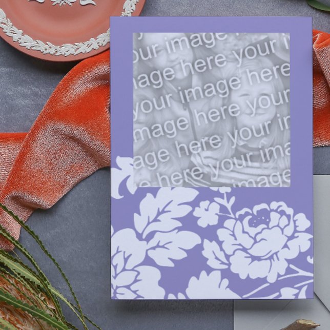 Carte Rose Blanche Fleurie Fête des Mères (Créateur téléchargé)