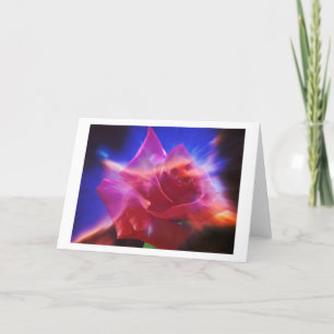 Carte Rose Cosmique