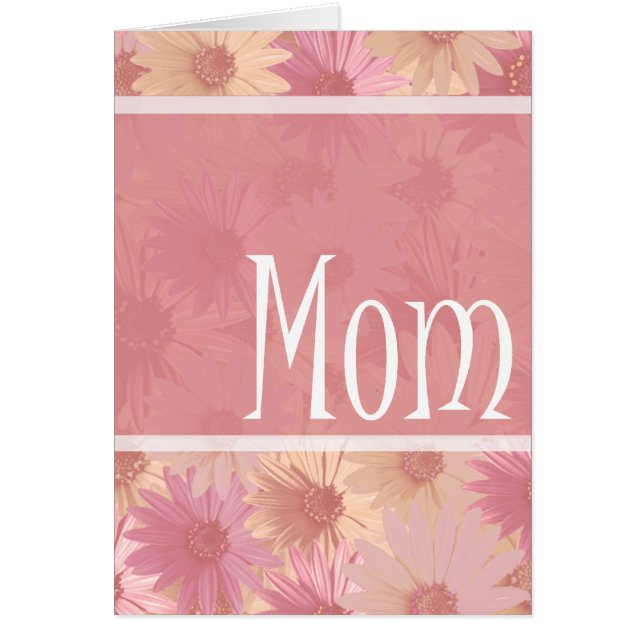 carte rose de maman d'estrades (Devant)