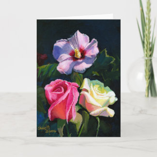 Carte Rose de Sharon Card