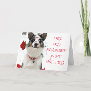 CARTE ROSE, KISS ET CÉLÉBRER NOTRE "ANNIVERSAIRE"