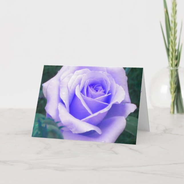 Carte Rose Pale Lavender (Devant)