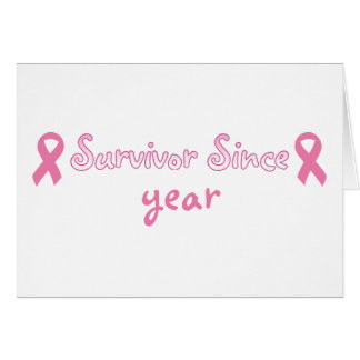 Carte rose personnalisable de ruban