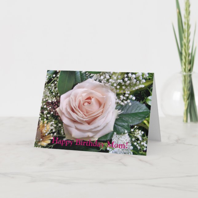 CARTE ROSE ROSE (Devant)