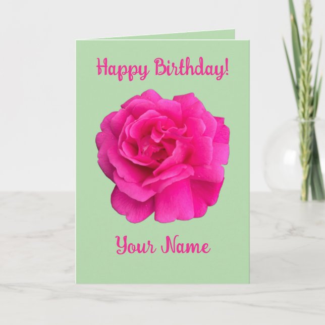 Carte Rose Rose #6 (Devant)