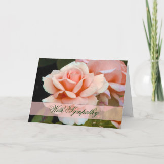 Carte Rose Sympathie