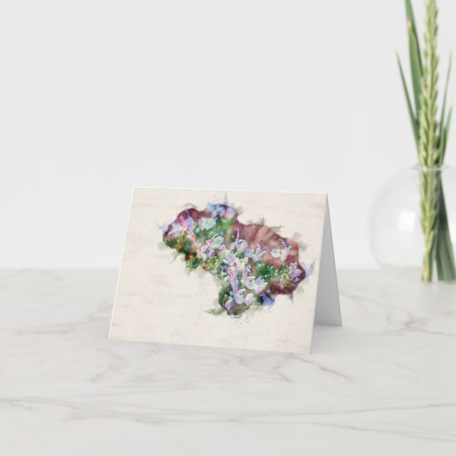 Carte Rosemery Flower Card (Devant)