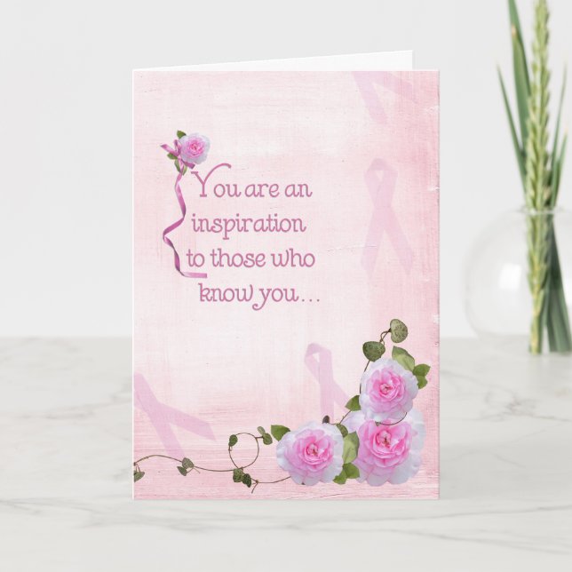 Carte Roses and Ribbons (Devant)