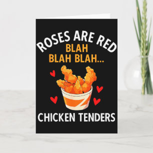 Carte Roses Are Red Blah Blah Amoureux de Tenders de Pou