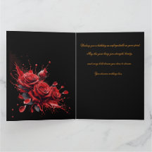 Roses en fleur - Anniversaire élégant