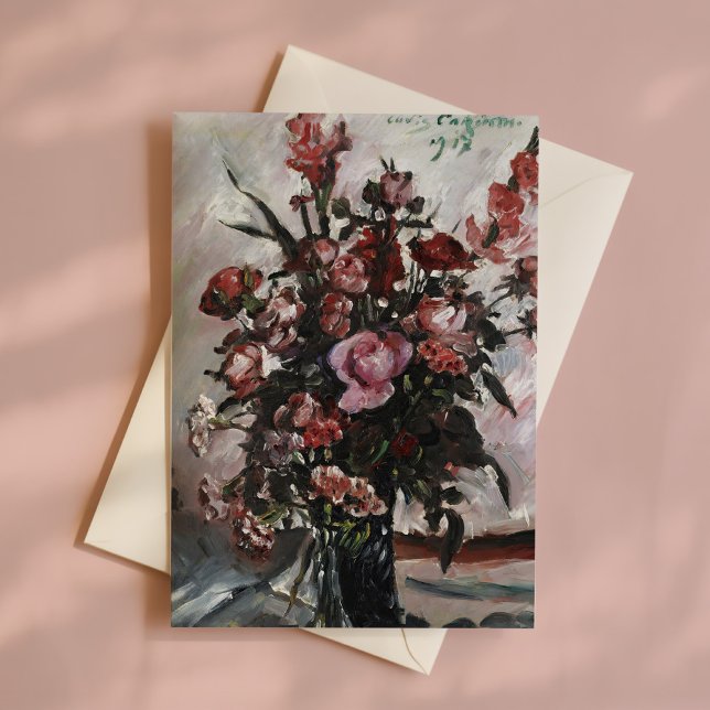 Carte Roses rose | Lovis Corinth (Créateur téléchargé)