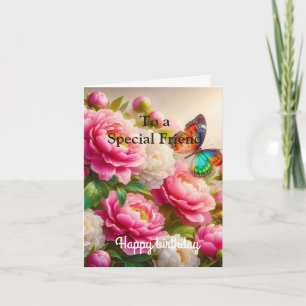 Carte Roses Roses Roses Roses Pour un ami spécial Annive