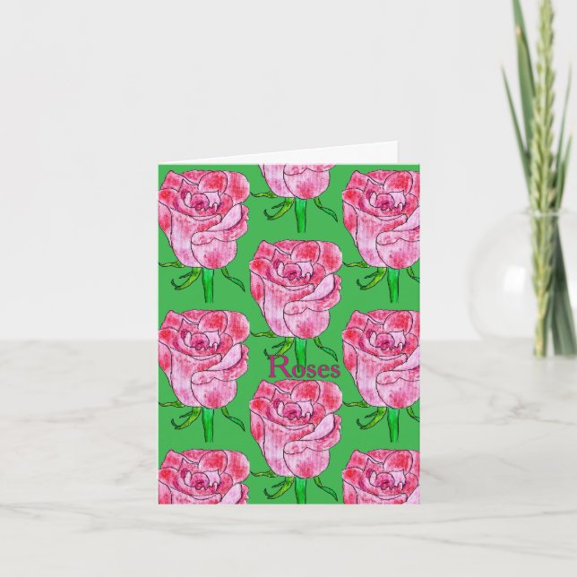 Carte Roses Vierges (Devant)