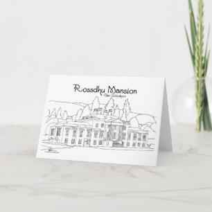 Carte Rossdhu House Écosse
