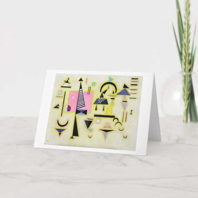 Carte Rosy définitive, Wassily Kandinsky (Devant)