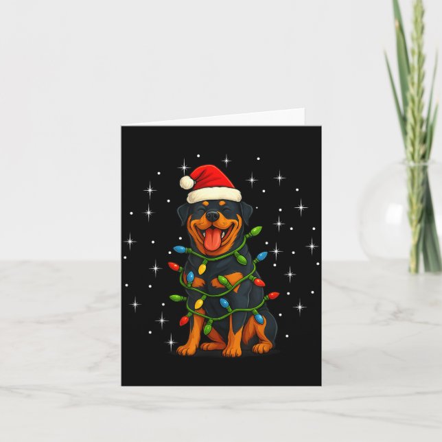 Carte Rottweiler Dog Christmas Pj Pajama Men Women Pjs F (Devant)