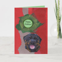 Rottweiler Joyeuses Fêtes
