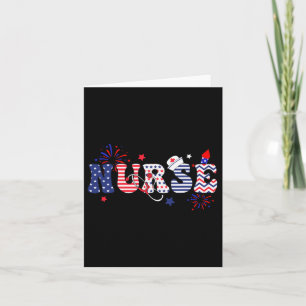 Carte Rottweiler Patriotique Murica Fête du 4 Juillet Ch